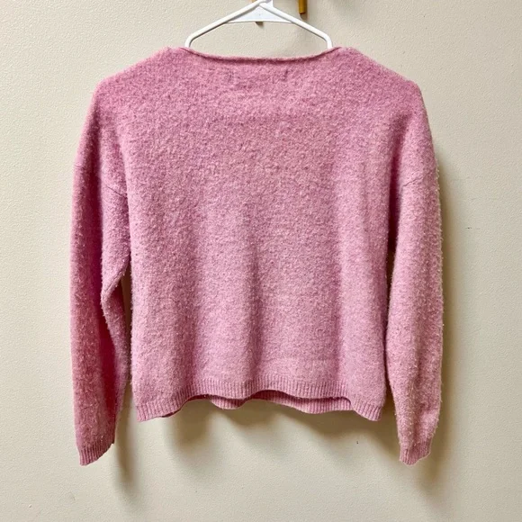Anthropologie 🐈⬛💗 Nathalie Lete Cashmere Cat Sweater - Picture 2 of 5